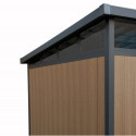 Abri de jardin en bois composite 19,2mm aspect bois 4,51m² WINSTON skylight - Woodlife Garden