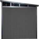 Abri de jardin en bois composite 19,2mm anthracite 4,51m² GORDON skylight - Woodlife Garden