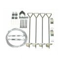 Kit d’ancrage pour les abris de jardin Canopia by Palram