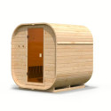 Sauna d'extérieur Tonneau Quadro 1 - 2 à 4 places - 38mm - KARIBU