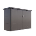 Abri à vélos en acier galvanisé gris anthracite Velotto - Telluria