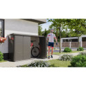 Abri à vélos en acier galvanisé gris anthracite Velotto - Telluria