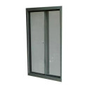 Moustiquaire pour fenêtre coulissante Everbox - Cadre noir - Protection insectes