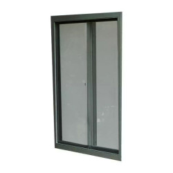 Moustiquaire pour fenêtre coulissante cadre noir Everbox