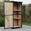 Armoire de jardin en bois FSC 69x52x142cm - Arbour