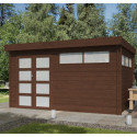 Pot de peinture pour bois extérieur – sepia brown – Protective Shield – Woodlands