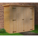 Abri de jardin en panneaux 17mm - 205x101cm - sans plancher - Timbela