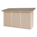 Abri de jardin M902A avec peinture Redwood Red - Timbela
