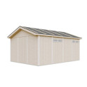 Garage en bois brut 17m² – panneaux LP® SmartSide® – Timbela