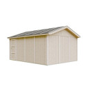 Garage en bois brut 17m² – panneaux LP® SmartSide® – Timbela