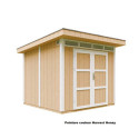 Abri de jardin M903A avec peinture Harvest Honey - Timbela