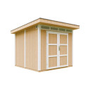 Abri de jardin M903A avec peinture Harvest Honey - Timbela