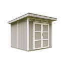 Abri de jardin M903A avec peinture Tundra Grey - Timbela