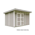 Abri de jardin M904A avec peinture Tundra Grey - Timbela