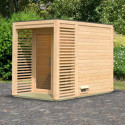 Sauna d’extérieur en bois Angkor 1 - sans poêle - KARIBU