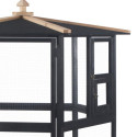 Volière en bois FSC thermo-traité diam. 150cm x H.179cm - Shelty Pet