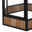 Volière en bois FSC thermo-traité diam. 150cm x H.179cm - Shelty Pet