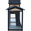 Clapier en bois FSC avec toit bitumé - Shelty Pet