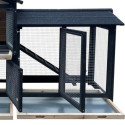 Clapier en bois FSC avec toit bitumé - Shelty Pet