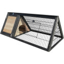 Clapier d’extérieur en bois - L116xP50xH41cm - Shelty Pet
