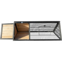 Clapier d’extérieur en bois - L116xP50xH41cm - Shelty Pet
