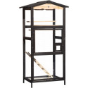 Volière en bois 89*65*176cm - Shelty Pet