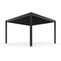 Pergola bioclimatique DELUXE en aluminium 4x4m - X-METAL