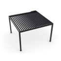 Pergola bioclimatique DELUXE en aluminium 4x4m - X-METAL