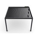 Pergola bioclimatique DELUXE en aluminium 4x4m - X-METAL