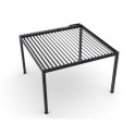 Pergola bioclimatique DELUXE en aluminium 3,5x5m - X-METAL