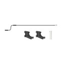 Store banne électrique 300x250cm LUXO toile polyester grise - X-METAL
