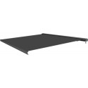 Store banne électrique 300x250cm LUXO toile polyester grise - X-METAL