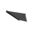 Store banne motorisé 300x250cm LEDY anthracite toile polyester anthracite - X-METAL