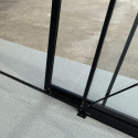 Serre de jardin 30,08m² ROYALE en aluminium laqué noir et verre trempé 4mm - Green Protect