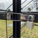 Option fermeture par cadenas pour serres de jardin Green Protect