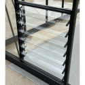 Louvre de ventilation laquée anthracite pour serres Royale largeur 366cm - Green Protect