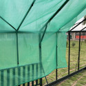 Voile dombrage pour serres de jardin 10m² Green Protect - Polyéthylène - 500x200 cm - Vert