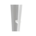 Descentes de gouttières blanches pour toit de terrasse de profondeur 4m - set de 2- X-METAL