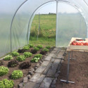 Serre tunnel Essentielle à pieds arrondis 3x6m avec bâche PE diffusant 200µ - Serres Tonneau