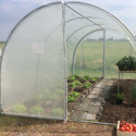 Serre tunnel Essentielle à pieds arrondis 3x6m avec bâche PE diffusant 200µ - Serres Tonneau