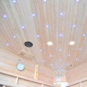 Sauna Hybride LUXE 5 places Infrarouge 3500W + poêle SAWO 9000W SNÖ