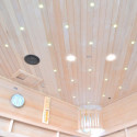 Sauna Hybride LUXE 5 places Infrarouge 3500W + poêle SAWO 9000W SNÖ