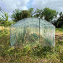 Serre tunnel 4 Saisons à pieds droits 3x3m avec bâche PE diffusant 200µ - Serres Tonneau