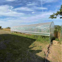 Serre tunnel 4 Saisons à pieds droits 3x9m avec bâche PE 200µ - Serres Tonneau