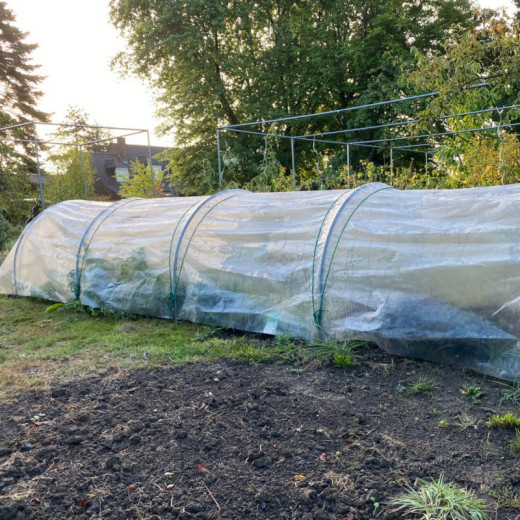 Bâche de toit pour serre de jardin Chenille - Serres Tonneau