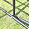 Serre tunnel maraîchère 2x3m BIANCA couverture PE armé - Green Protect