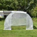 Serre tunnel maraîchère 3x3m BIANCA couverture PE armé - Green Protect