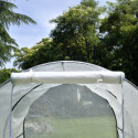 Serre tunnel maraîchère 3x3m BIANCA couverture PE armé - Green Protect