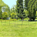 Serre tunnel maraîchère 3x6m BIANCA couverture PE armé - Green Protect