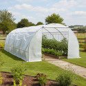 Serre tunnel maraîchère 3x6m BIANCA couverture PE armé - Green Protect